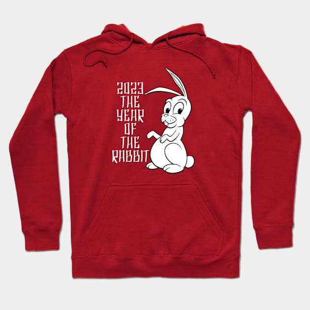 The Chinese Year of the Rabbit 2023 Hoodie by Generic Mascots